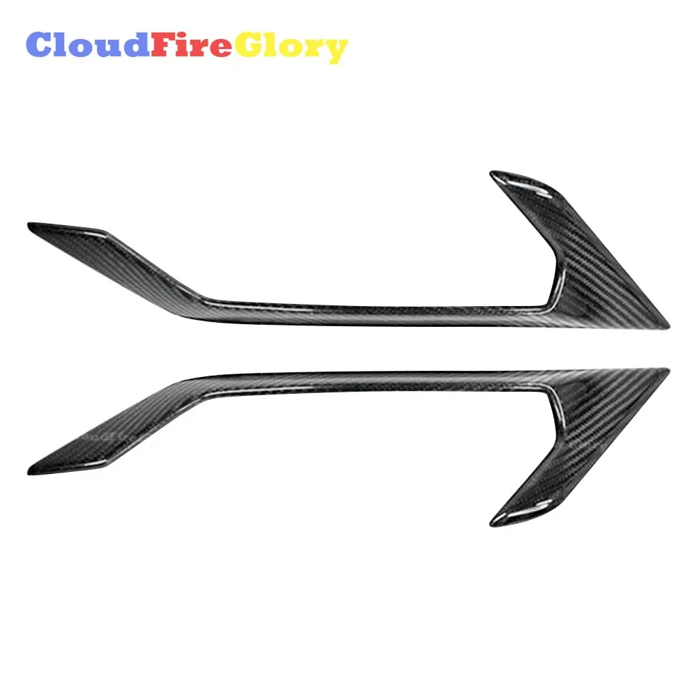 

Pair Left Right Glossy Black Sport Racing GT Car Air Flow Vent Side Fender Decal Trim ABS For BMW F98 X6M 2020 2021 2022 2023