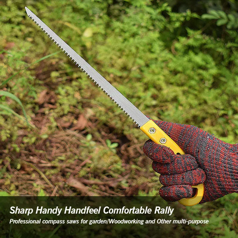 Hand Saw Household Wallboard Chicken Tail Small Hole Saws Gypsum Board Cutting Wood Plastic Wooden Handle Multi-Function