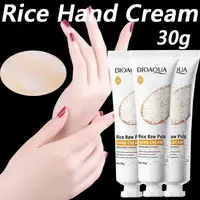 BIOAQUA crème pour les mains au riz blanc blanchissant hydratant nourrissant Anti-âge crème pour les mains mains produits de soins de la peau 1