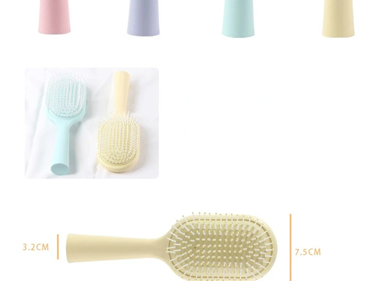 Description Picture 3 of itemIns Relaxing Elastic Massage Comb Portable Hair Brush Massage Brush Brushes Head Combs Scalp Massage Brush Wet And Wavy Bundl