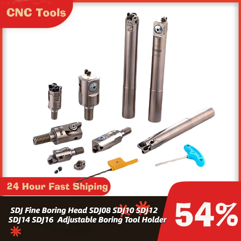 

SDJ Fine Boring Head SDJ08 SDJ10 SDJ12 SDJ14 SDJ16 Adjustable Boring Tool Base Hole LBK CKB 1 2 3 4 5 6 Fine Boring Tool