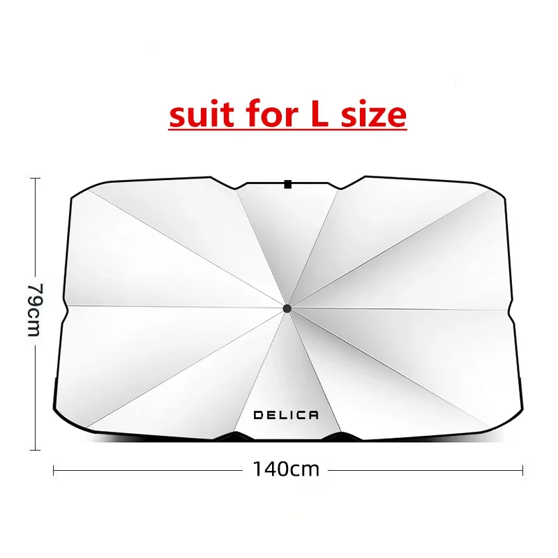Premium Car Insulated Windshield Sunshade - Universal Fit for Maximum Sun Protection