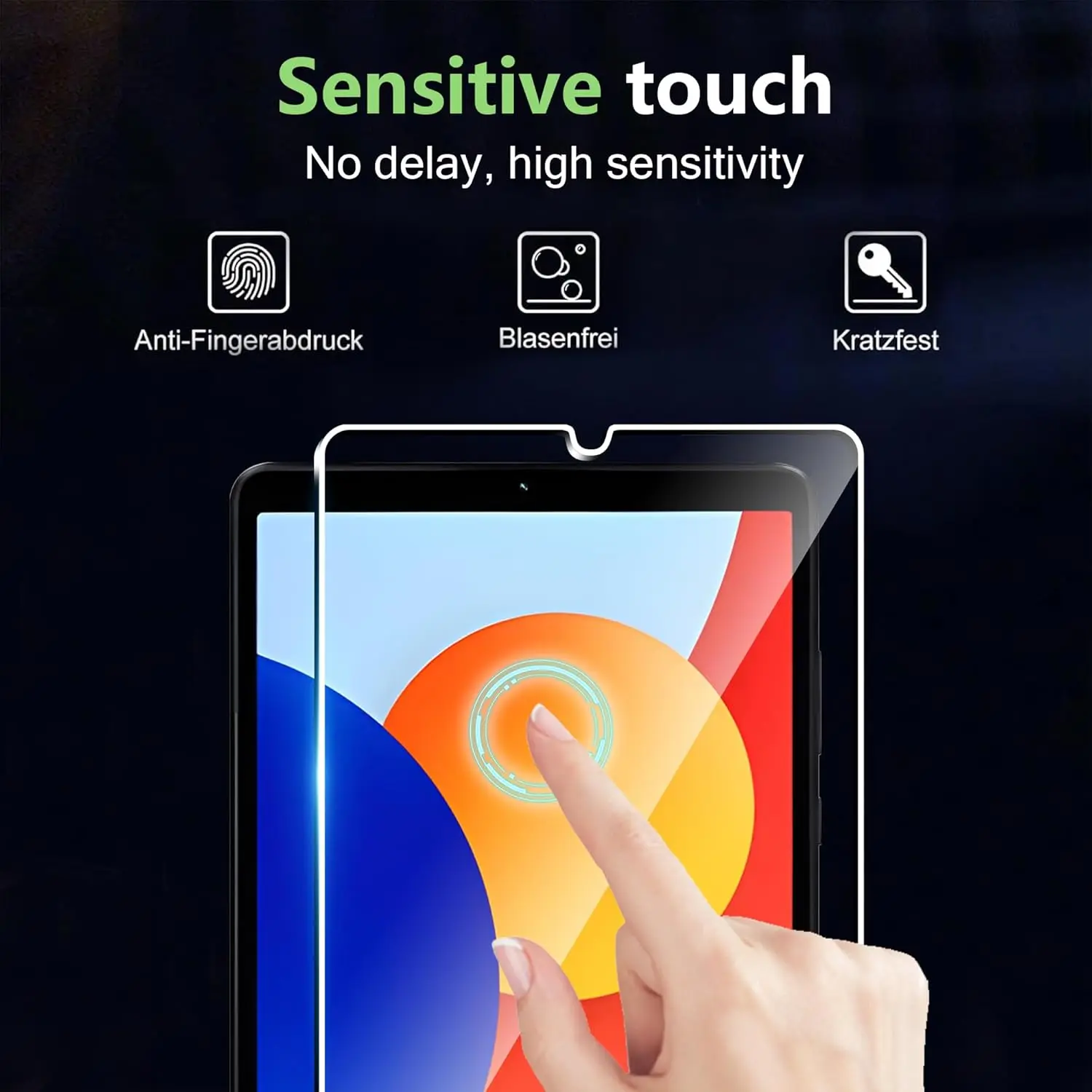 For Xiaomi Redmi Pad SE 4G 8.7 inch 2024 Tempered Glass Screen Protector 8.7" Tablet Anti Scratch HD Clear Protective Film 4