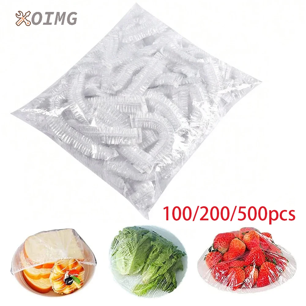 Food Wrap Storage Covers Bags For Bowl Plate Kitchen Fruit Fresh-Keeping Seal Reusable Silicone Lid Plastic