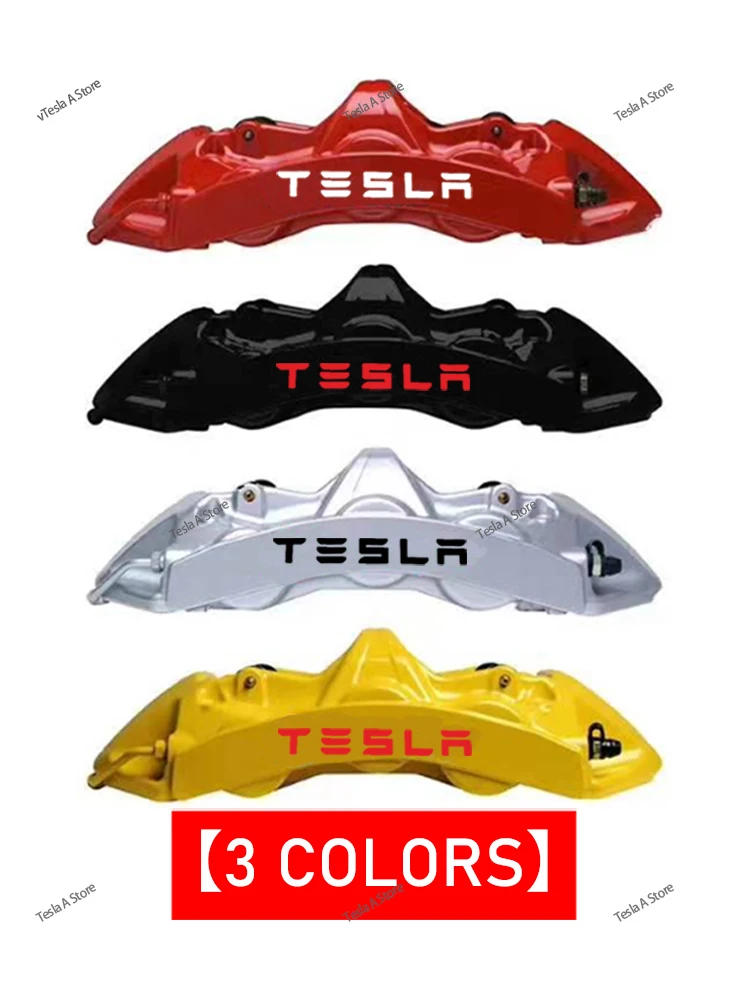 赤色 ブレーキキャリパー(TESLAロゴデカール付き) 赤色 ブレーキキャリパー(TESLAロゴデカール付き) - メルカリ