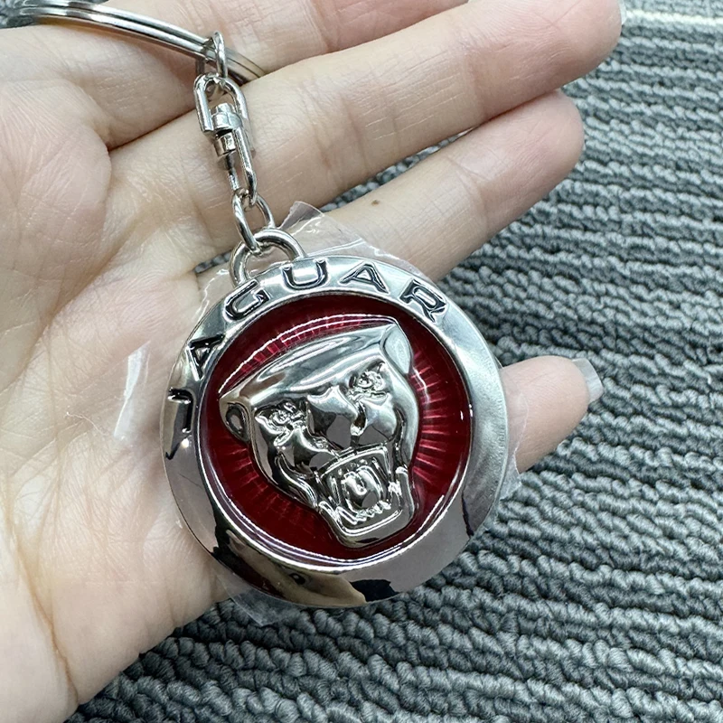 For Jaguar X-Type S-Type XF XJS F-type XE F-pace XJ E-pace I-pace XJL XEL XFL XJ6 XK XKR Car Keychain Keyring Buckle Accessories car keychain