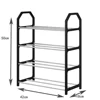 Simple Shoe Rack Creative Home Shoe Rack Living Room And Dormitory Shoe Storage Racks Multi-functional With Space Saving 6