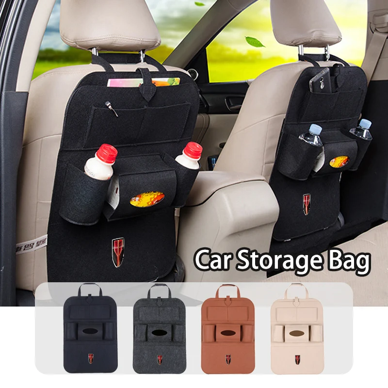 Borsa Portaoggetti Per Seggiolino Auto Organizer Tascabile Multifunzionale Per Hong Qi Faw Red Flag E-Hs3 Hs5 Hs7 Hs9 H5 H7 H9 2018-2022