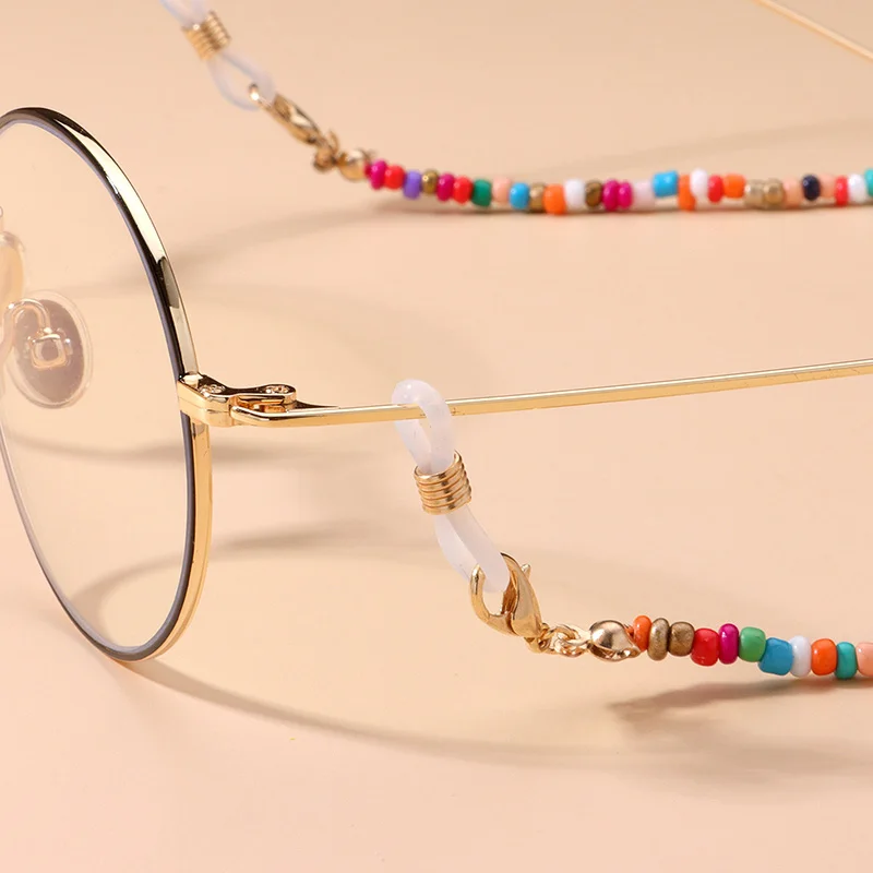 New Fashion Women Reading Glasses Chain Beaded Sunglass Lanyard Necklace Hang on Neck Eyewear Necklace Accessoriess Gift - 3