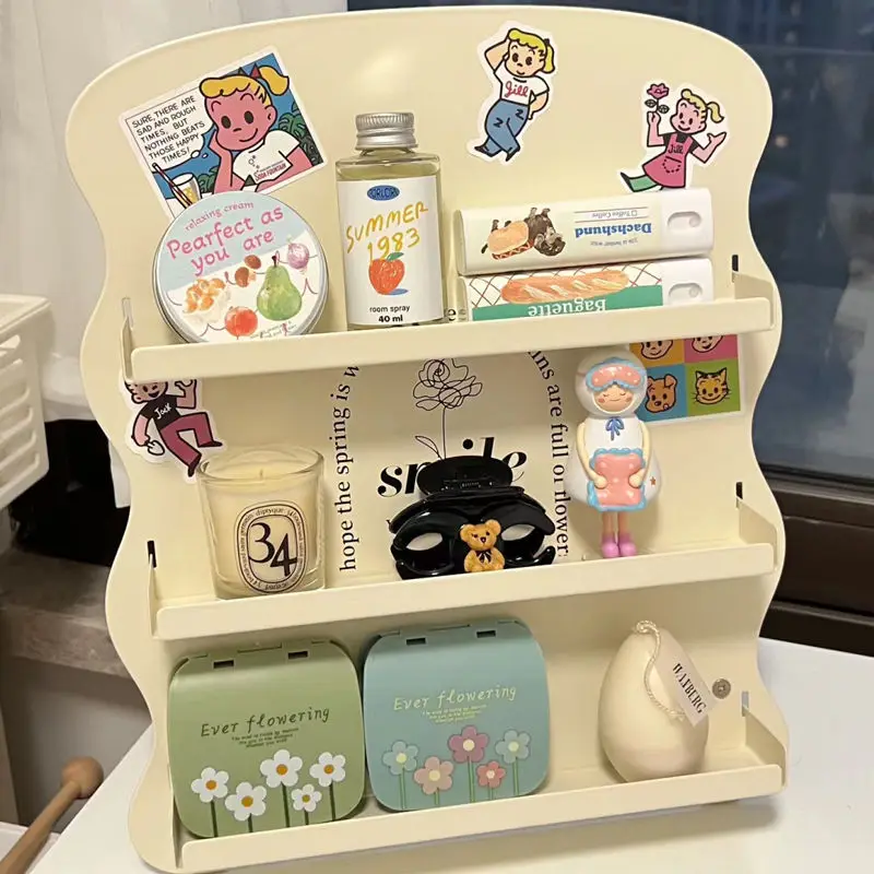 

2023 New Metal Blind Box Storage Multi-Layer Display Rack Hand-made Dolls Decoration Display Ladder Cabinet Figure Toy Holder