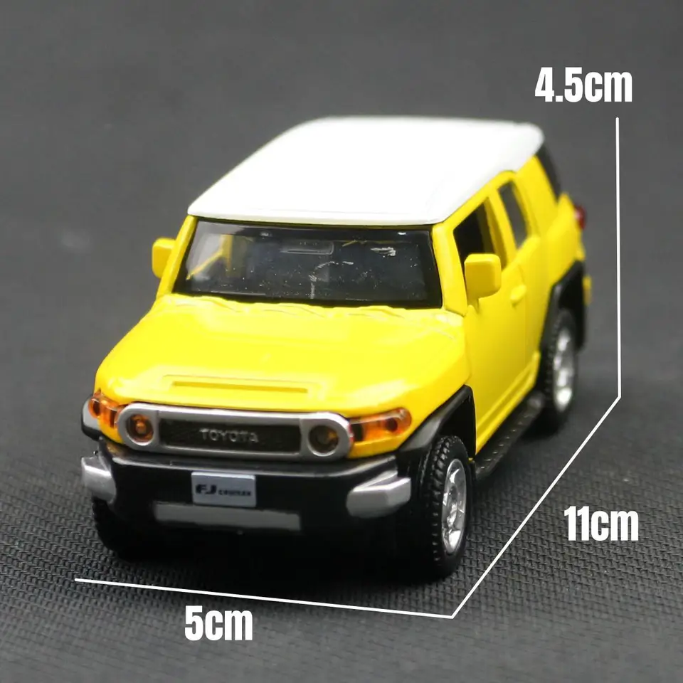 1/43 トヨタ FJ クルーザースポーツおもちゃの車モデルダイキャスト
