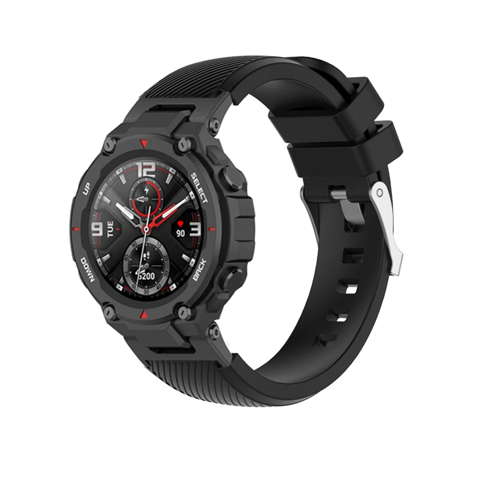 Silikon-Armband Für Amazfit T-Rex & T-Rex Pro – Camo Design, Wasserfest & Verstellbar (155–228 Mm)