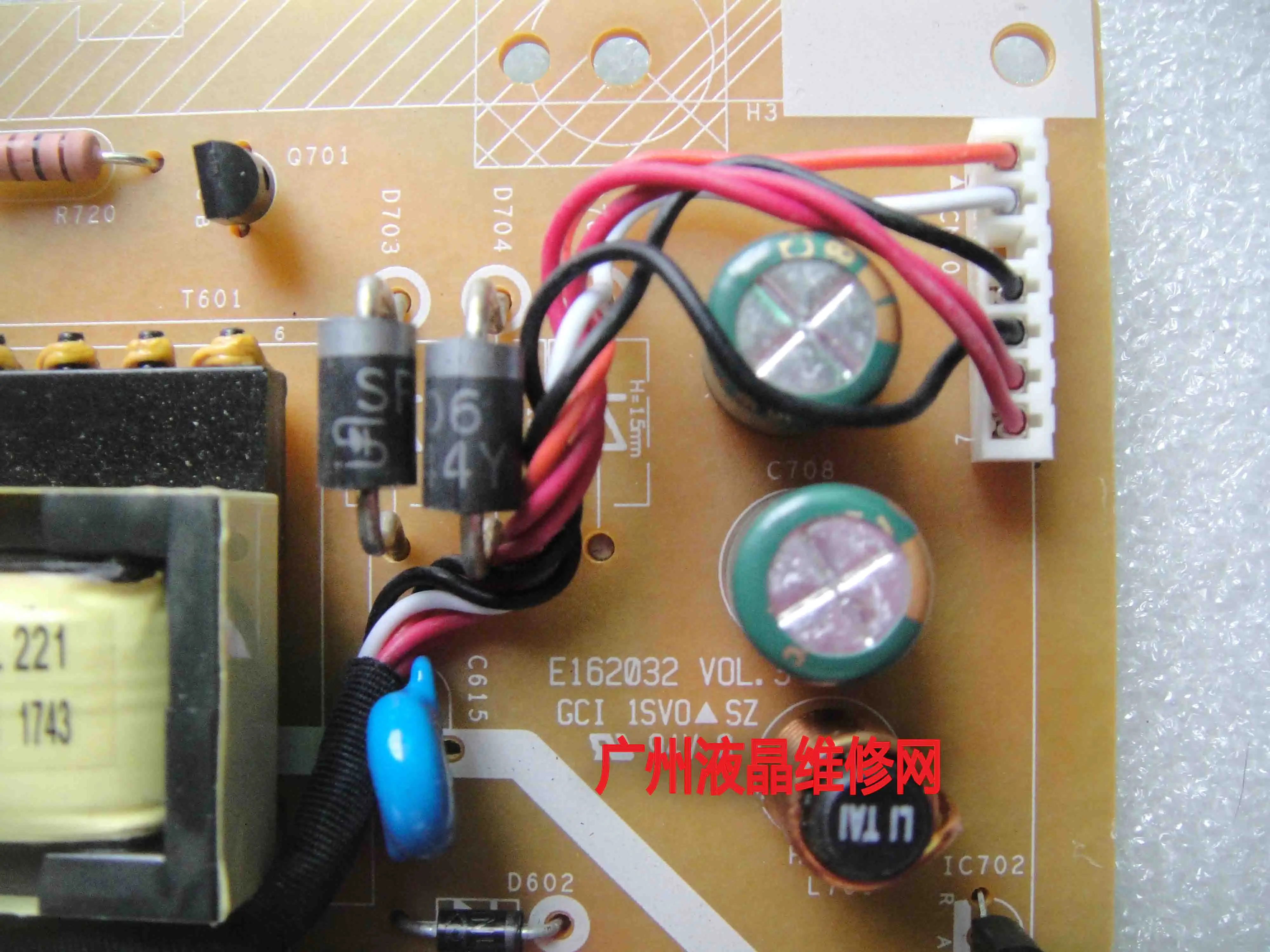  V243 파워 보드, HSTND-6081-Q 고압 보드, 4H.2AC02.A01