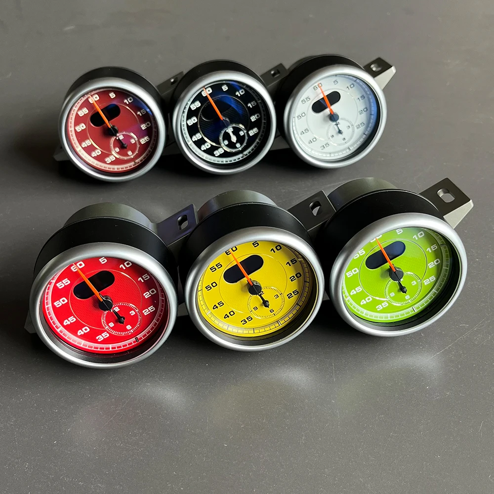 Stopwatch For Porsche Cayenne 958 Macan Panamera Boxster 718 911 Stopwatch Clock