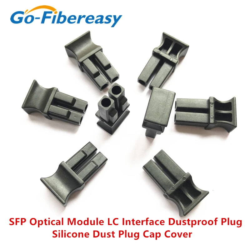 thumbnail image 2 of 50-Pack SFP/SFP+ Dust Covers – LC Duplex Plugs For Cisco & Universal Transceivers 2 of 5