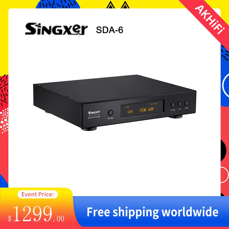 

SINGXER SDA-6 PRO 2 Dual AK4499EX Decoder