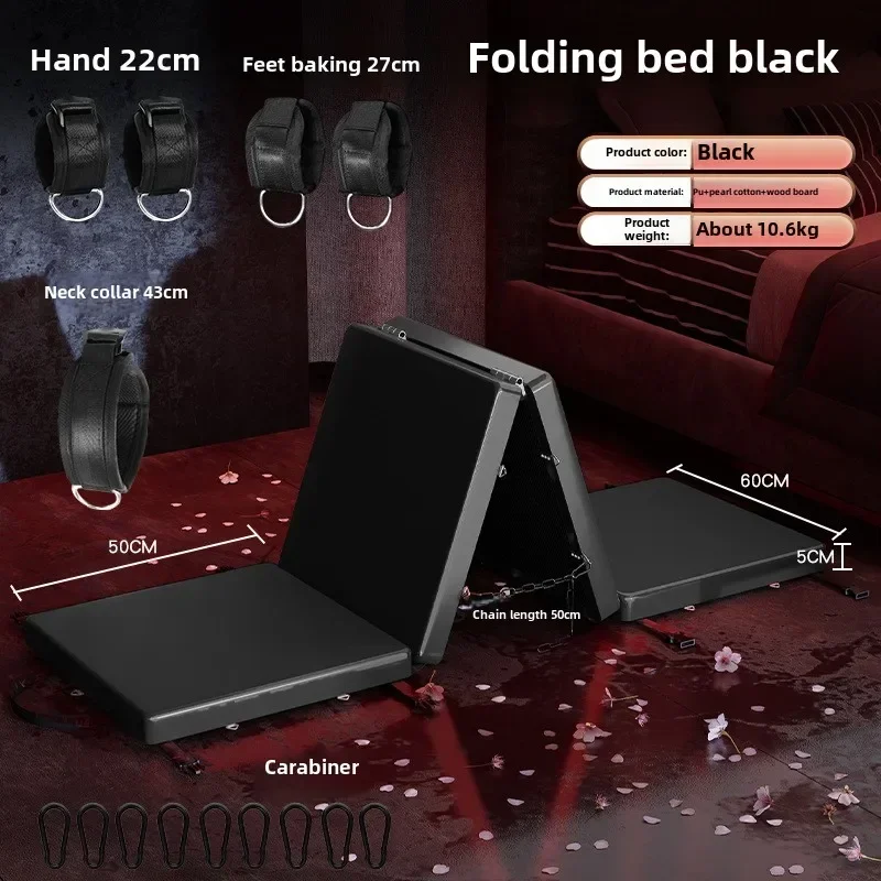 Sex Furniture Bondage Bdsm Folding Bed Indulgent Valentine's Treat Unshakable Bondage Slave Erotic Stool