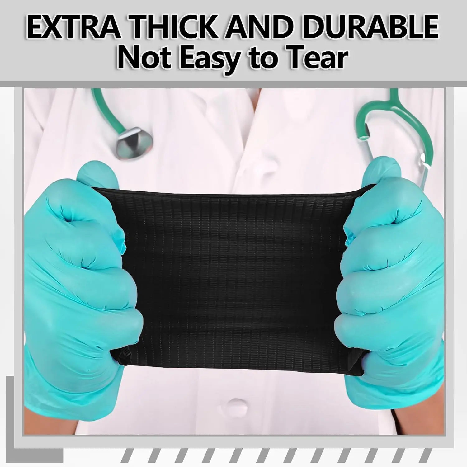 50 Bavaglini Dentali Usa E Getta Impermeabili - 45x33cm Per Tatuaggi, Estetica E Cure Mediche - Foto 5