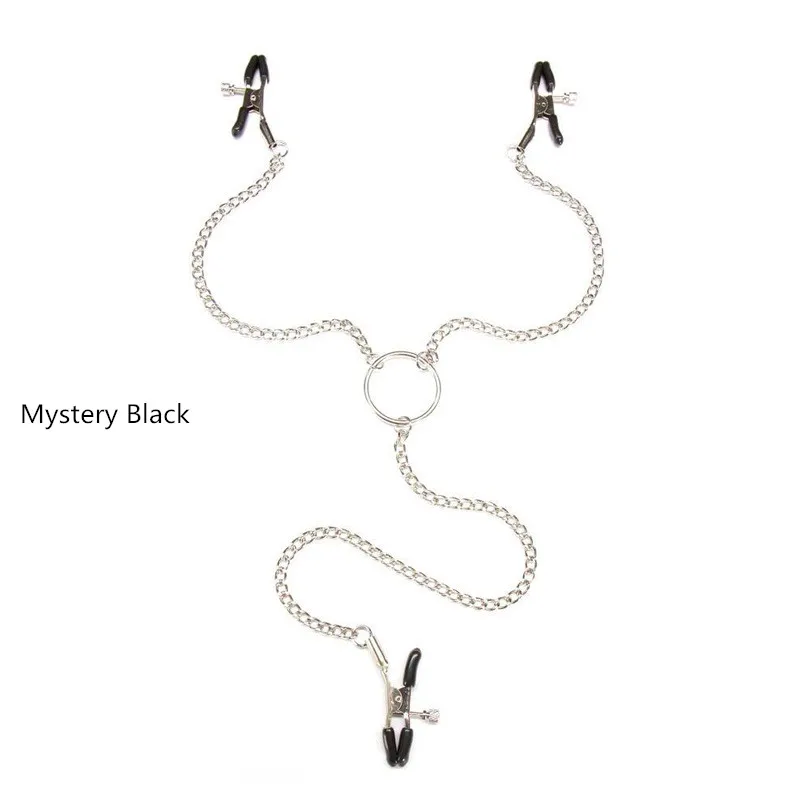 Pinces à tétons en métal et bijoux bdsm pour la poitrine_voghion.com