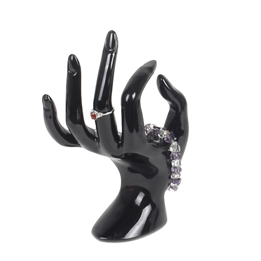 Jewelry Necklace Display Stands OK Shape Hand Form Bracelet Ring Holder for Pendants Rings Shows Props