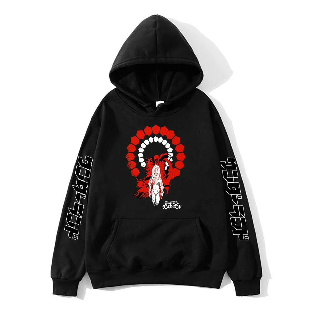 

Japanese Anime Deadman Wonderland Manga/Comic Hoodies Cute Cartoon Printed Sweatshirts Fashion Streetwear Boys/girls Clothes