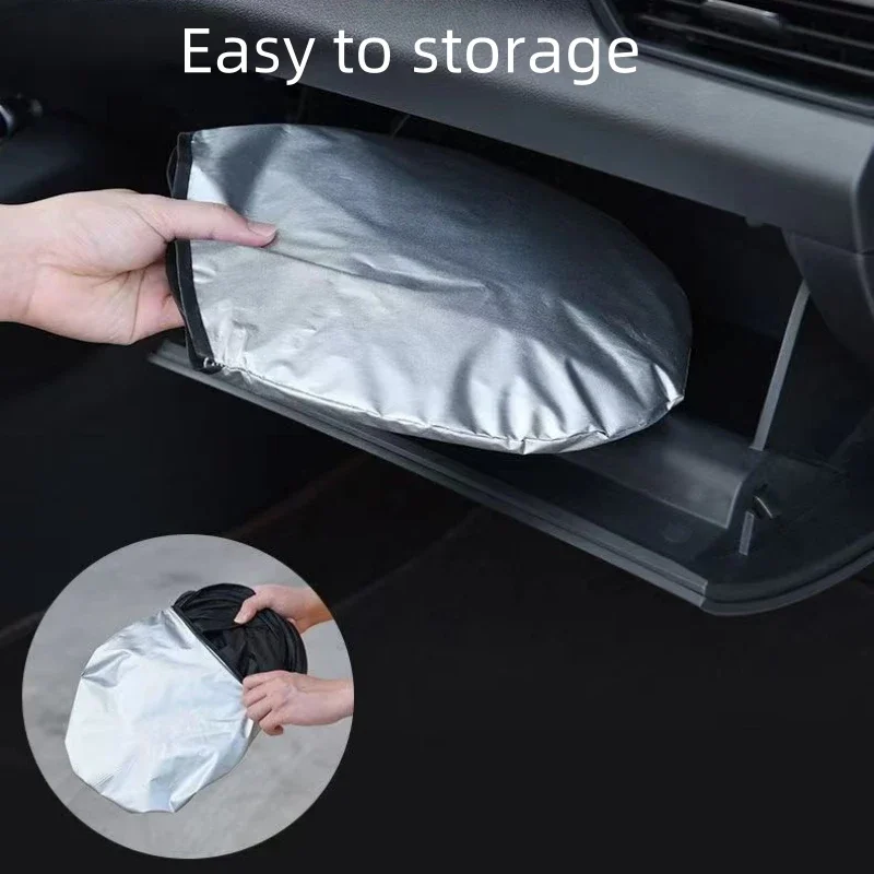 140x70cm Car Front Window Sunshade Cover Sun Shade Windshield Visor Windscreen Folding Auto UV Protection Styling Accessories car sunshade windshield sunshade windshield sun shade
