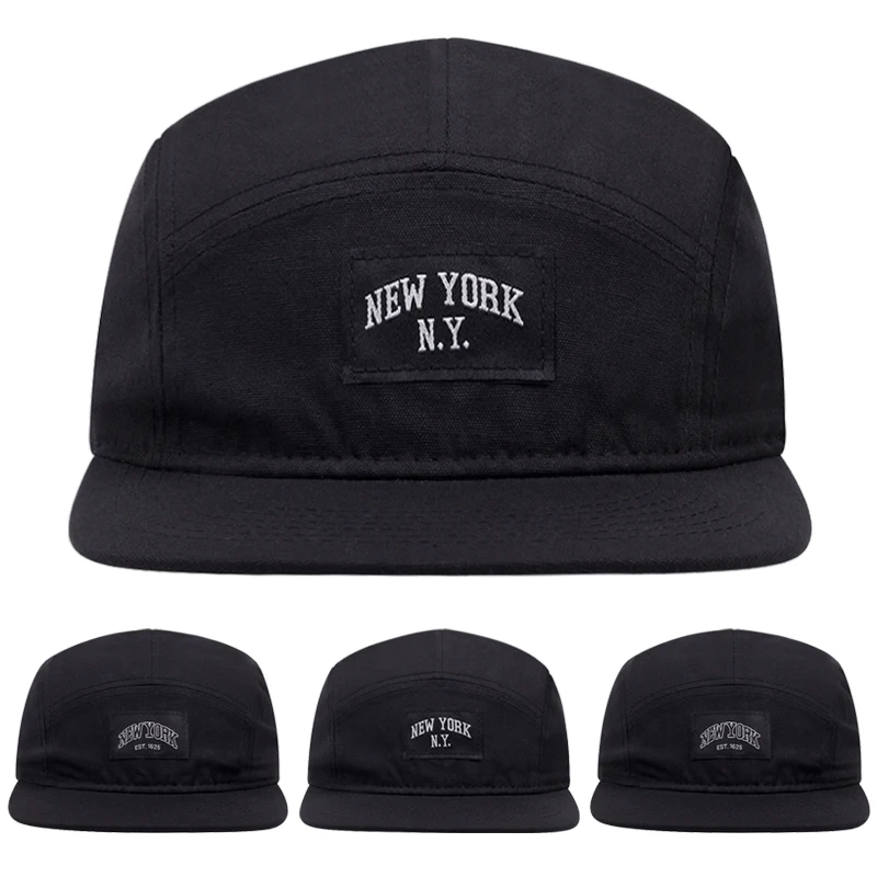 2025New York Trendy Street Dance Hip Hop Hut Outdoor Skateboard Hut Outdoor Sonnenschutz Hut Männlich Weiblich Flache Kante Baseball Hut