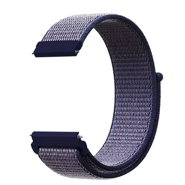Elegant 18mm Nylon Loop Strap for Smartwatch Band Replacement