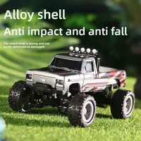 1/64 Variable Speed Racing Mini Remote Control Car Electric Four-wheel Drive Off-road Drift Car Alloy Cool Light Boy Racing Toy 2