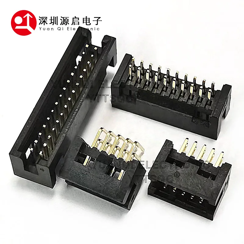 DC3 IDC Box Headers 1.27mm SMT JTAG Connector 2*5 10P/12/14