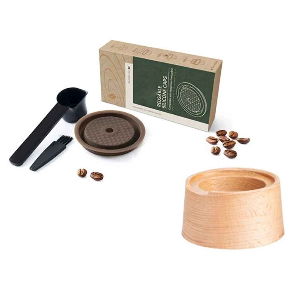 Coperchio In Silicone Riutilizzabile Per Capsule Nespresso Vertuo Monouso Tappi Caffè Originali Filtro Per Vertuo Next Machine Ricaricabile