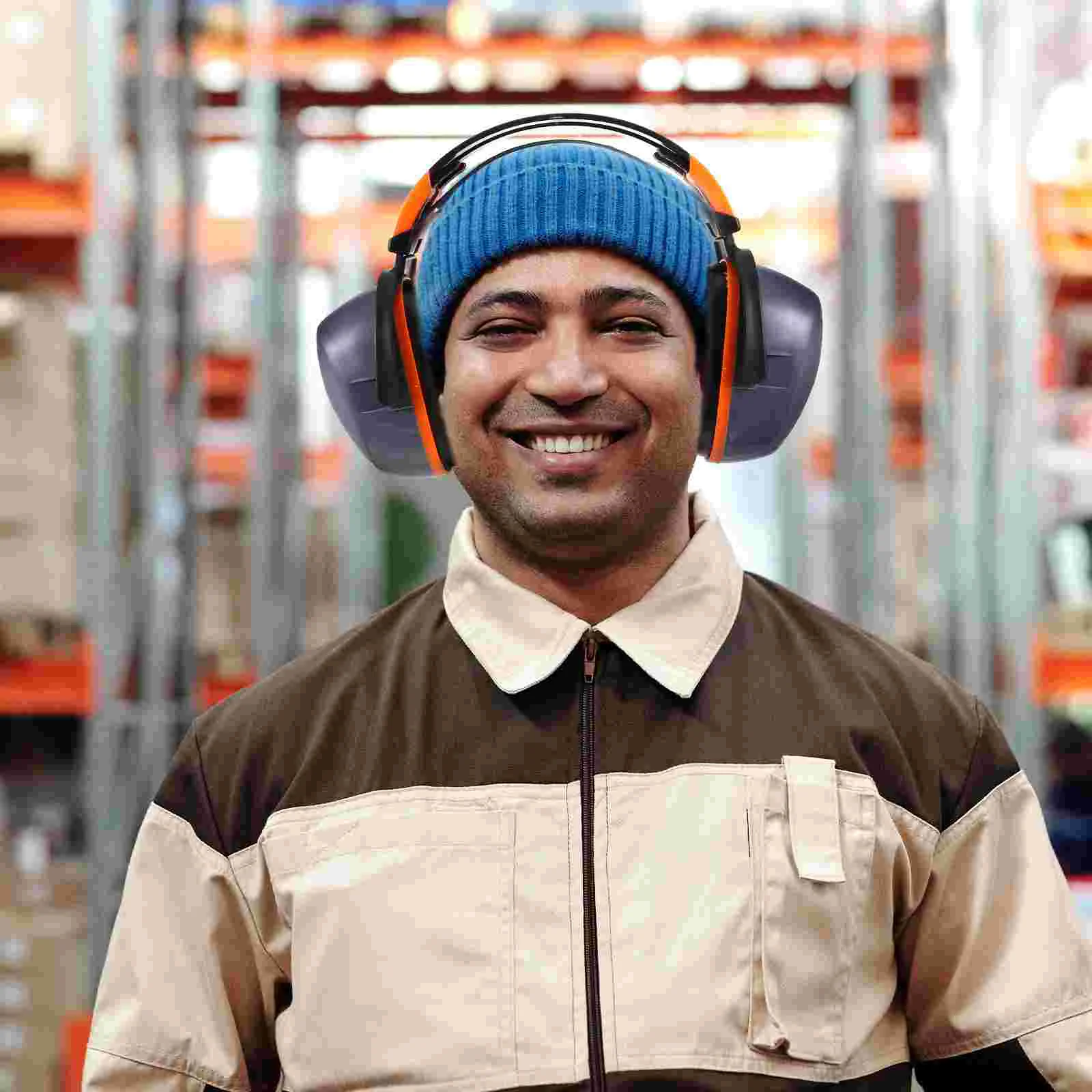 

Soundproof Earmuffs Sleep Headphones Protector for Hearing Protection Headset Abs Work