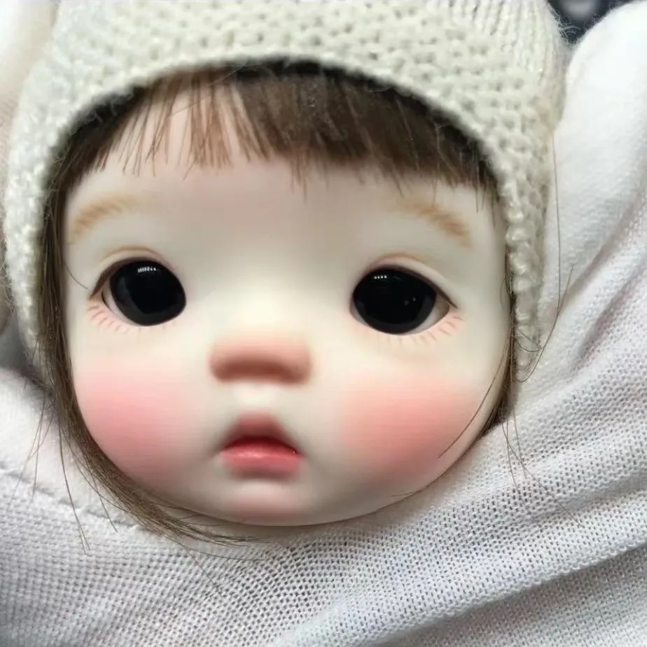 GaoshunBJD1/6 Dada Qbaby eye opeing of good quality resin body toy didi doll for girls boys birthday DIY present