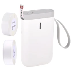 Mini imprimante thermique Portable sans encre pour étiquettes autocollantes, appareil de poche sans fil, pour usage domestique ou au bureau 