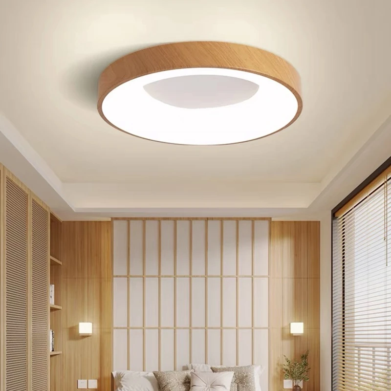 Led Chandelier living room bedroom ceiling lights foyer aisle balcony kitchen fixture Round chandeliers Remote APP dimming light