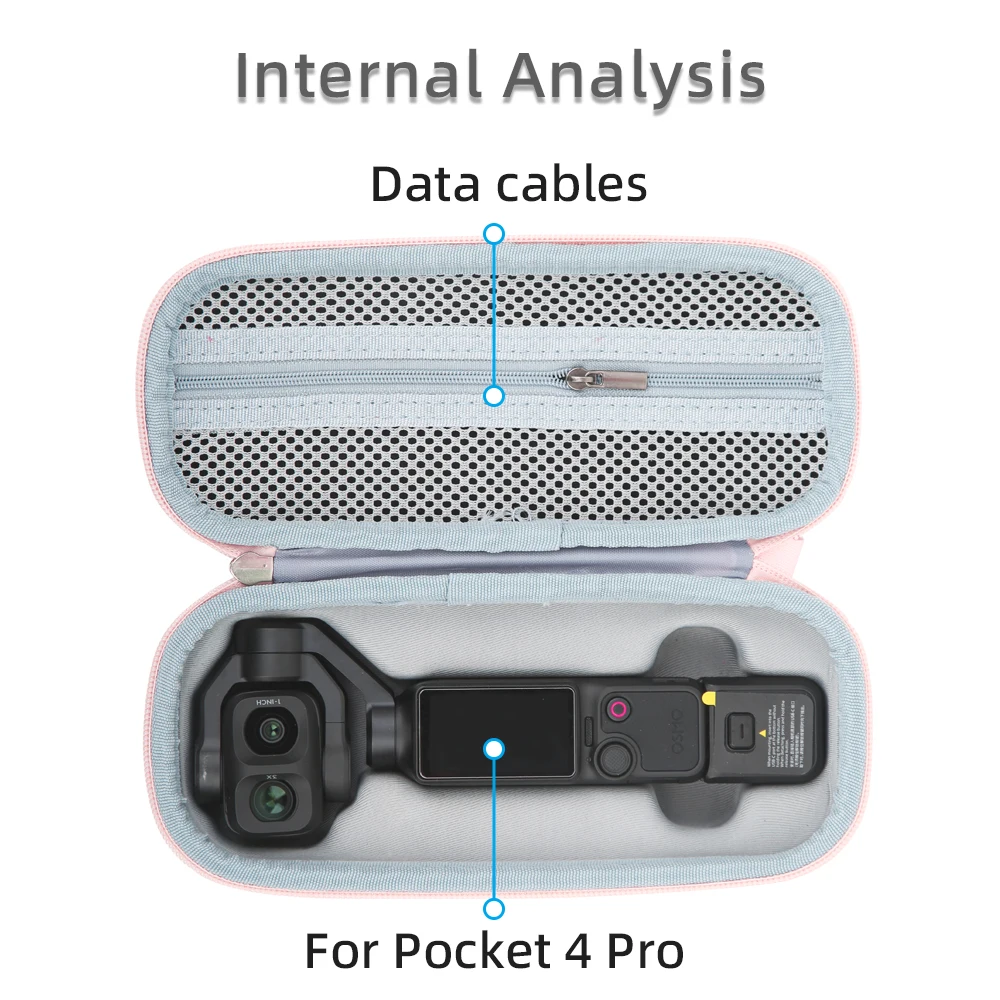 DJI Pocket 4 pro 가방 휴대용 운반 케이스 여행 가방 상자 충격 방지 커버 액세서리