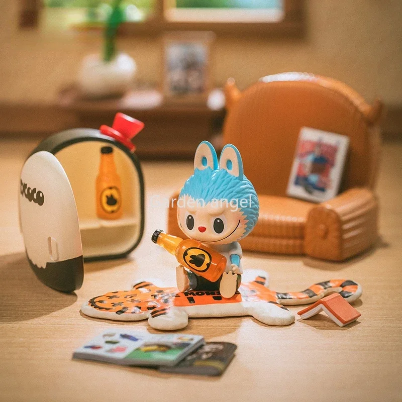 Pop Mart The Monsters Labubu Home Of Elves Series Blind Box Toy Kawaii Doll Action Figure Gift Kid Modello A Sorpresa Mystery Box