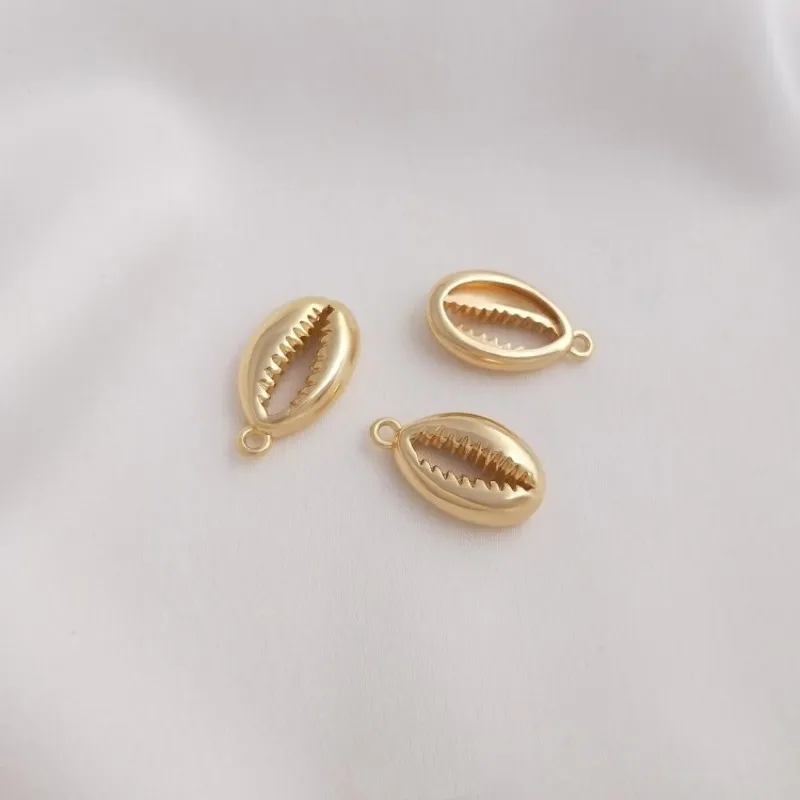 

Ожерелье с подвеской в виде ракушек, 14 к