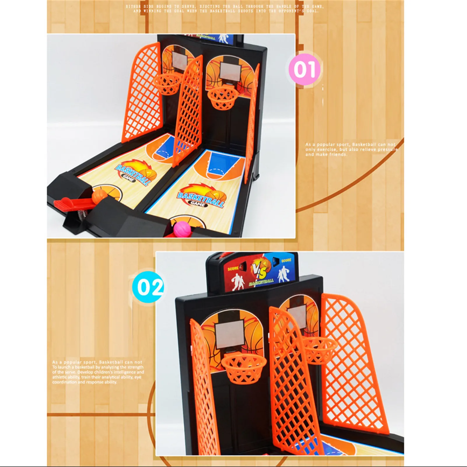 DIY How To Build Basketball Board Game for 2 Players from