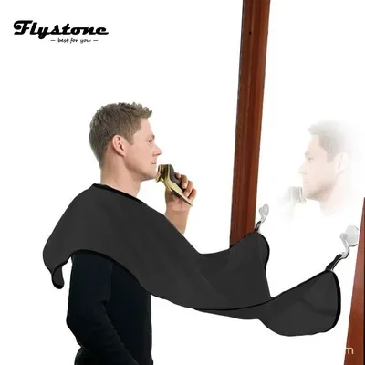 Shaving Apron SUEF Man Bathroom Apron Male Black Beard Apron Hair Shave Waterproof Floral Cloth Household Protector@2 shaving apron,waterproof apron,floral apron