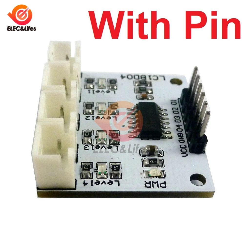 DC 5V 7-12MA 4 Digital Water Liquid Level Indicator Board Controller Sensor Switch Module for Fish tank Water Tower