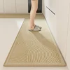 Long Kitchen Floor Mat Home Hallway Corridor Non-slip Carpet Soft Wear-resistant Antislip Foot Mats Bedroom Bedside Rug Alfombra 4