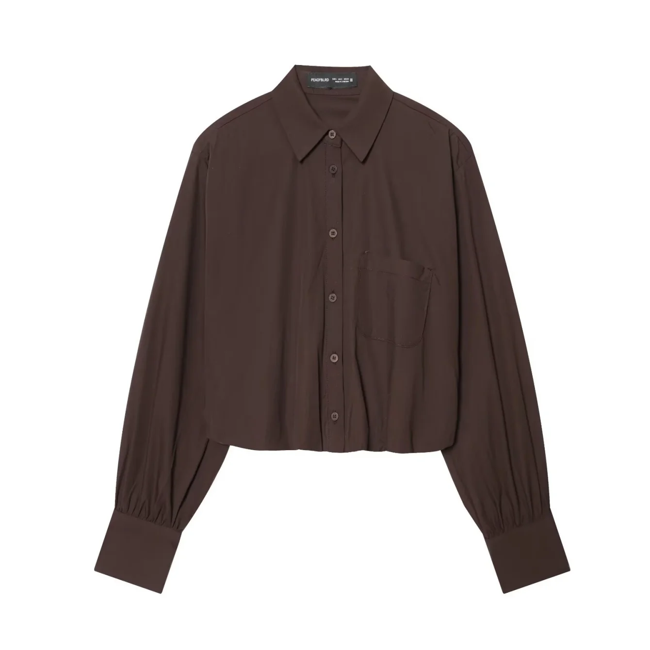 Women Casual Plaid Short Shirt Female Chic Full Sleeves Single Breasted Loose Shirts Spring Autumn Lady Daily Streetwear Shirts