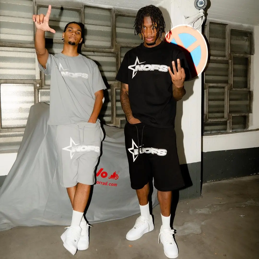 

NOFS Trendy T-shirt for Men 2023 New Harajuku Hip Hop Clothing T-shirt Tops Oversize Cotton Tees Streetwear Short Sleeve Tshirt