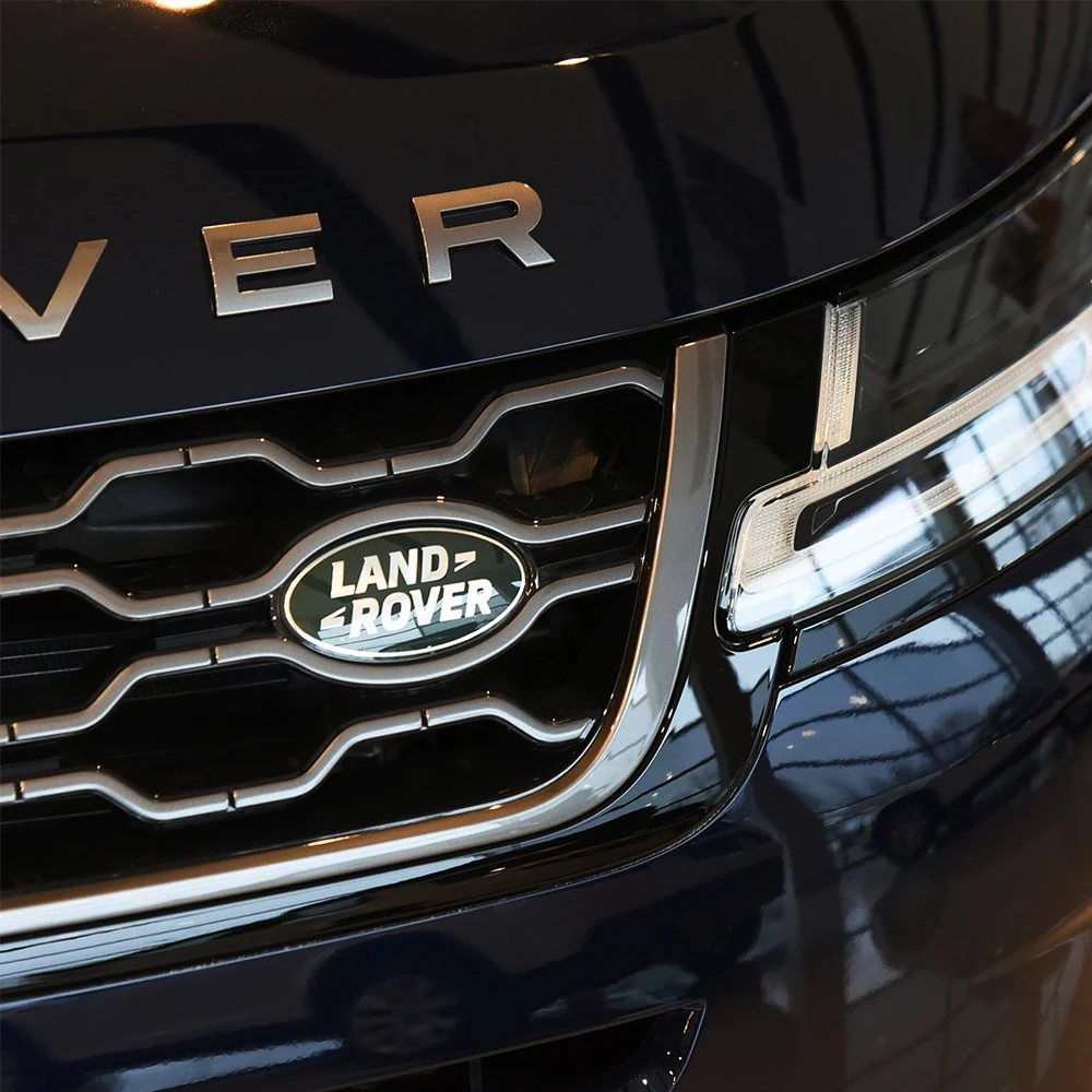Car Front Grille Emblem Sticker 3D Aluminium Decoration Badge Land Rover Range Rover SVR Sport Velar L322 Discovery 2 3 car grill sticker,car emblem sticker