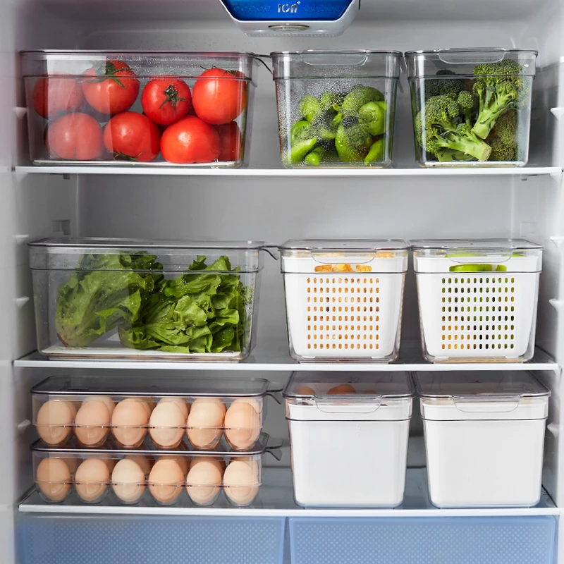 Organizador De Alimentos Para Refrigerador Heladera 30x16x6