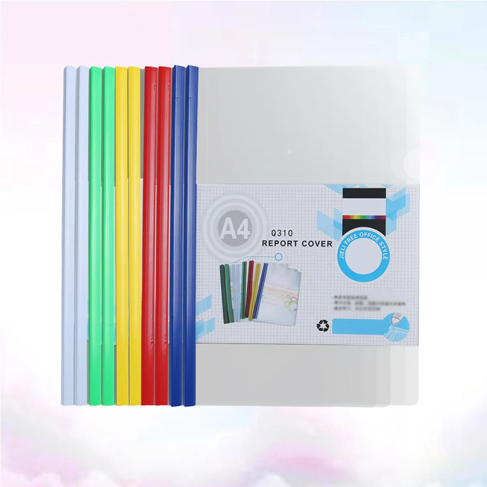파일 폴더 계약 거치대, A4 용지 정리함, 슬라이딩 바, 보고서 바인더 폴더, 20 개