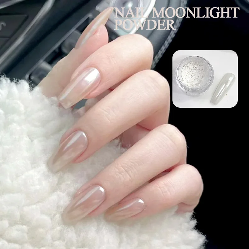 Sky Mirror Aurora Powder Terrace 2023 New Popular Moonlight Powder Bright Mirror Effect Per Manicure Nail Art Design Pigment