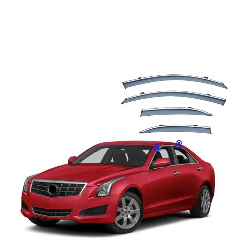 

Awnings & Shelters Window Visor Side Window Deflector For Cadillac ATS 2012 2013 2014 2015 2016 2017 2018 2019 2020 2021 - 2023