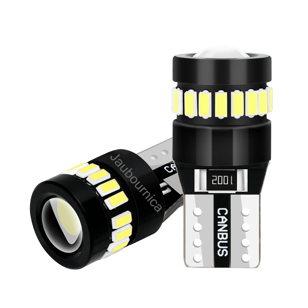 2PCS T10 Led Bulbs W5W LED Super Bright Car Parking Bulb Canbus Auto